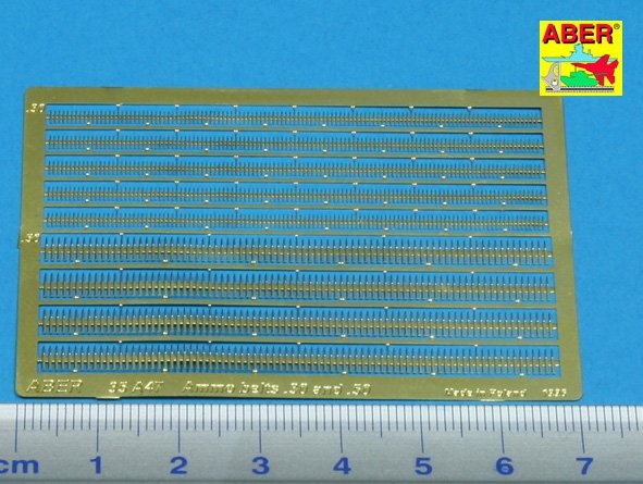 Aber 35A047 Taśmy amunicyjne .30 i .50 cala 1/35 – immagine 2