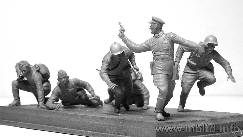 Master Box 3563 Counterattack Soviet infantry, summer 1941 1/35 – imagen 4