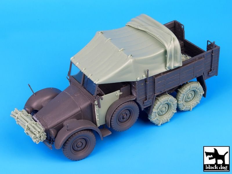 Black Dog T35074 Krupp Protze big accessories set 1/35 – imagen 4