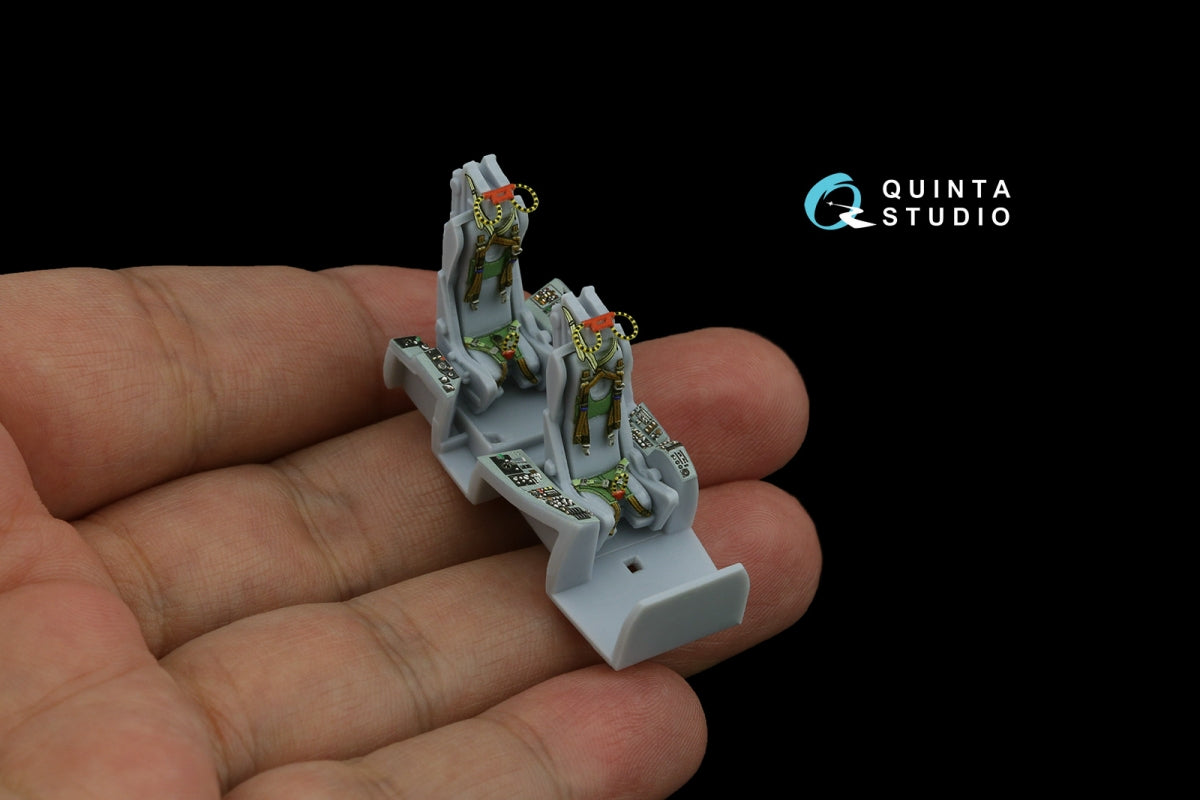 Quinta Studio QD72173 Blackburn Buccanneer S.2B Late 3D-Printed &amp;amp; coloured Interior on decal paper (Airfix) 1/72 – immagine 10