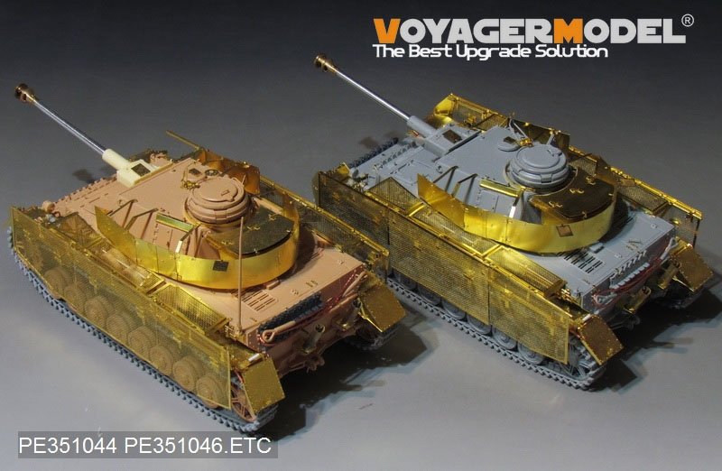 Voyager Model PE351044 WWII German Pz.Kpfw.IV Ausf.J（LateProduction）Basic For Border BT-008 1/35 – immagine 28