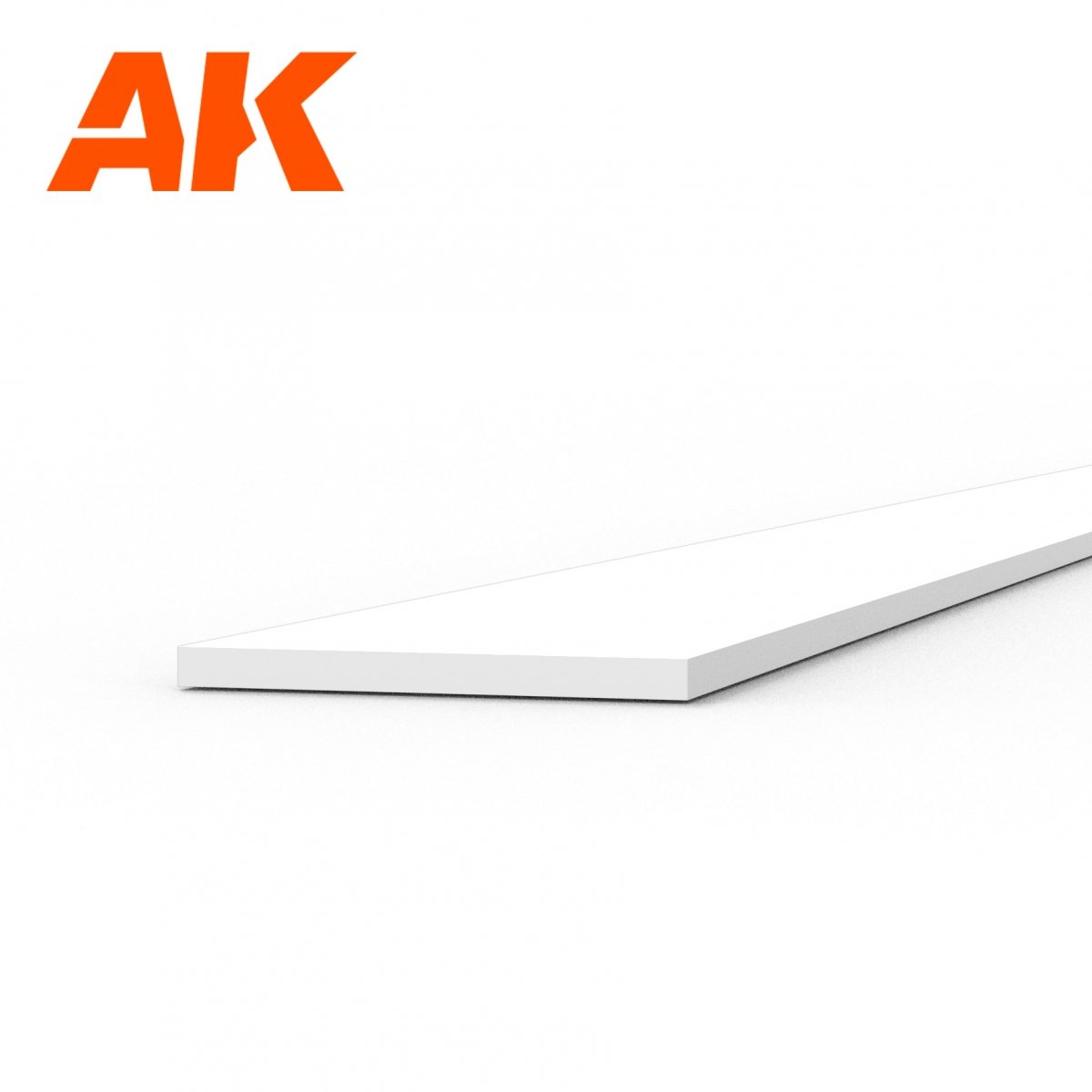 AK Interactive AK6505 STRIPS 0.30 X 4.00 X 350MM – STYRENE STRIP – (10 UNITS) – zdjęcie 2