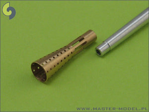 Master AM-32-014 German aircraft cannon 3,7cm Flak 18 gun barrels (2pcs) 1/32 – imagen 4