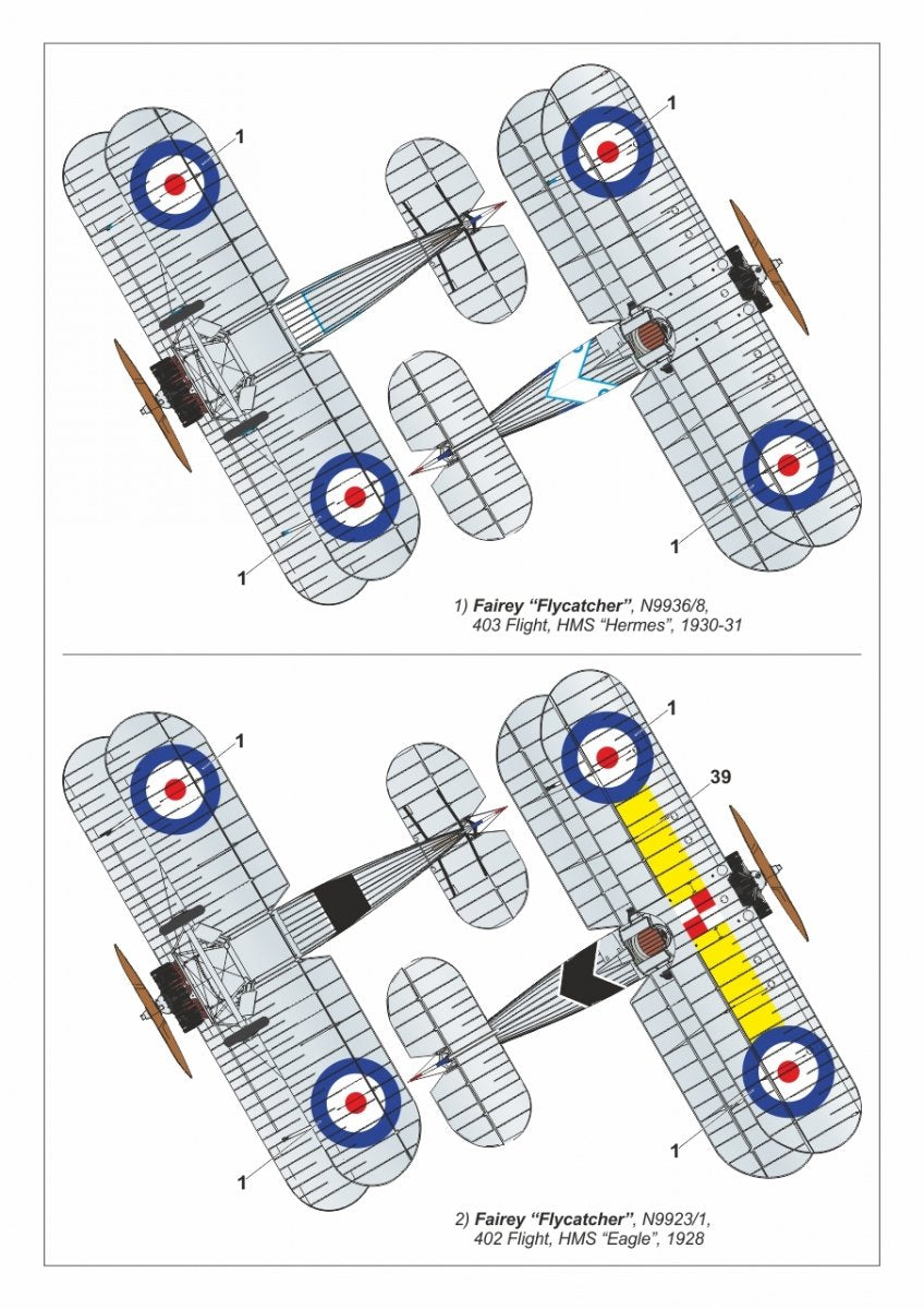 Armory Models 48001 Fairey Flycatcher British interwar FAA Fighter, early version, w/ Jaguar-III engine 1/48 – Bild 25
