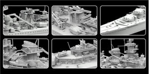 Flyhawk FH1149S German Battleship Gneisenau (Deluxe Edition) 1940 1/700 – immagine 3