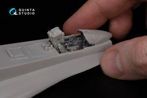 Quinta Studio QD48283 F/A-18A / C early 3D-Printed &amp;amp; coloured Interior on decal paper (Hasegawa) 1/48 – immagine 11