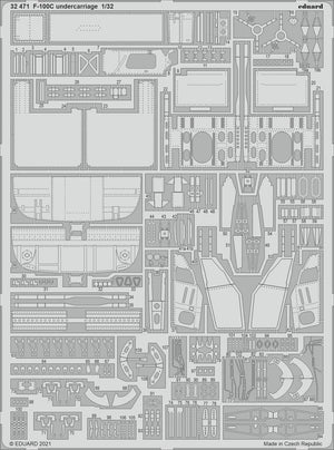 Eduard BIG33137 F-100C PARTIE II TRUMPETER 1/32 – image 3