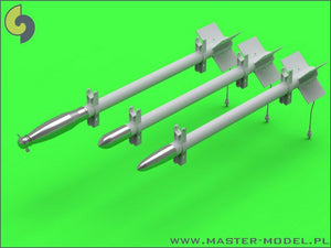 Master AM-24-013 Additional types of warheads for British RP-3 Rocket (60LB F, 25LB SAP, 25LB AP) 1/24 – Bild 2