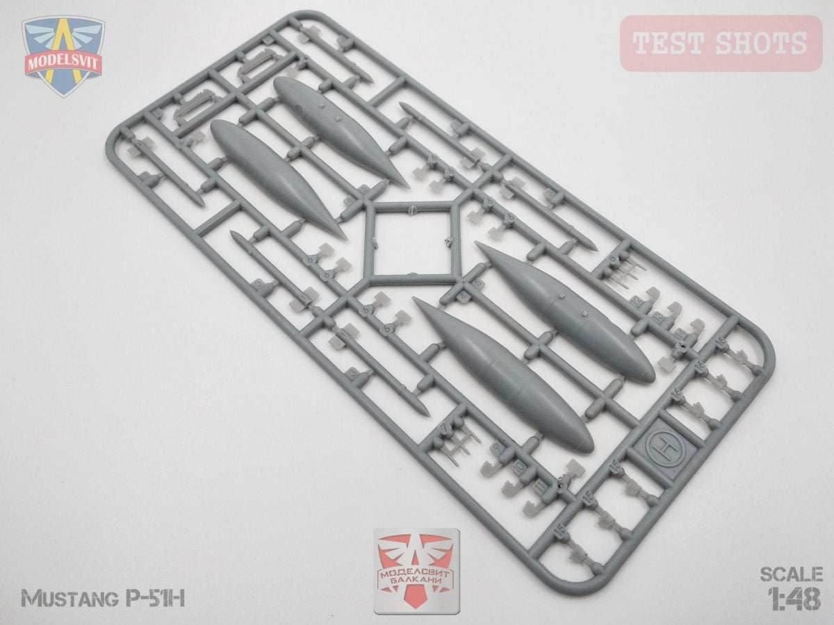 Modelsvit 4821 P-51H Mustang (USAF edition) 1/48 – image 4