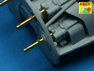 Aber A32010 Set of 2 barrels for German aircraft 30mm machine cannons MK 108 with blast tube 1/32 – imagen 4
