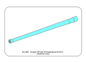 Aber 35L-256 Lufa 107mm ZIS-6 do KW-3 1/35 – imagen 3