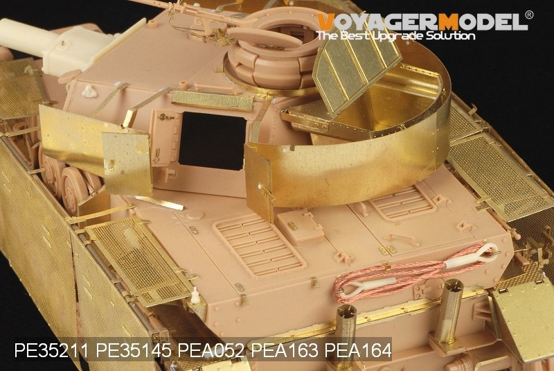 Voyager Model PE35211 WWII German Pz.Kpfw.IV Ausf.J for TAMIYA 35181 1/35 – zdjęcie 9
