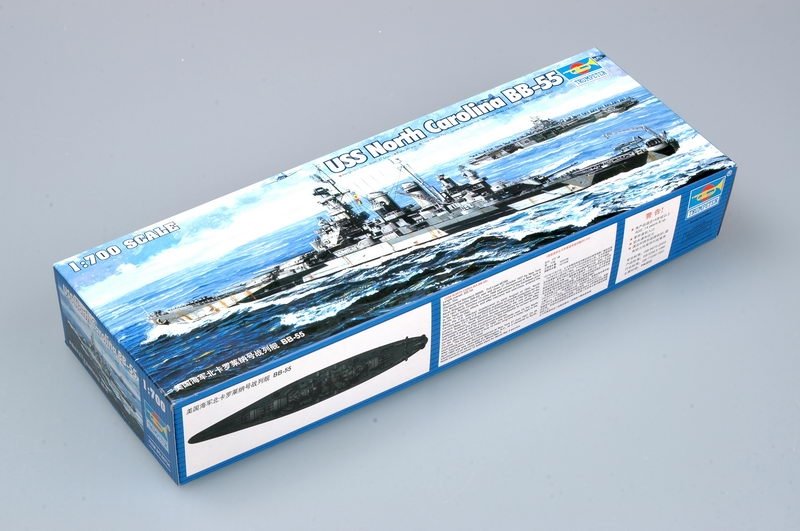 Trumpeter 05734 USS North Carolina BB-55 1/700 – image 2