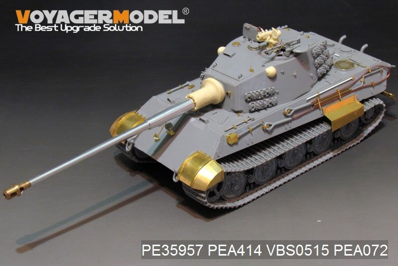 Voyager Model PE35957 WWII German King Tiger (Hensehel Turret) For HOBBYBOSS 84533 1/35 – imagen 4