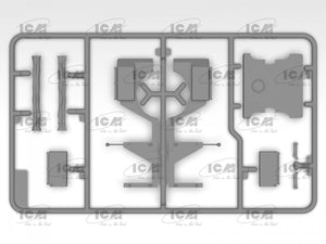 ICM 35584 le.gl.Einheits-Pkw Kfz.4 WWII German Light Anti-Aircraft Vehicle 1/35 – imagen 5