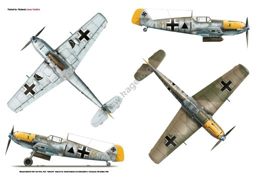Kagero 7134 Messerchmitt Bf 109 E E-1/E-3/E-4/E-7 models EN/PL – Bild 2