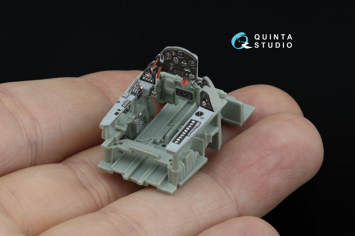 Quinta Studio QD48540 F3F-2 3D-Printed &amp;amp; coloured Interior on decal paper (Academy/Accurate Miniatures) 1/48 – zdjęcie 9