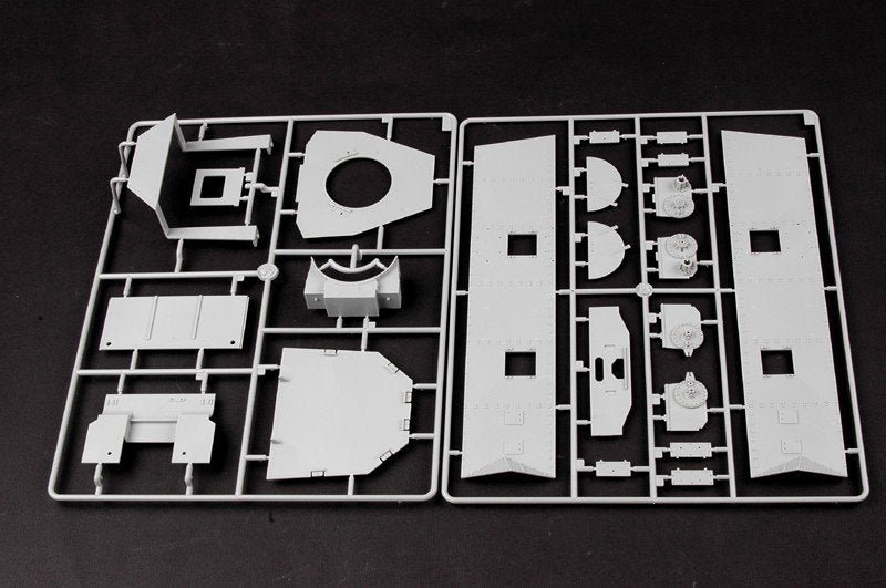Trumpeter 00219 German Panzerlok BR57 Armoured Locomotive 1/35 – immagine 4