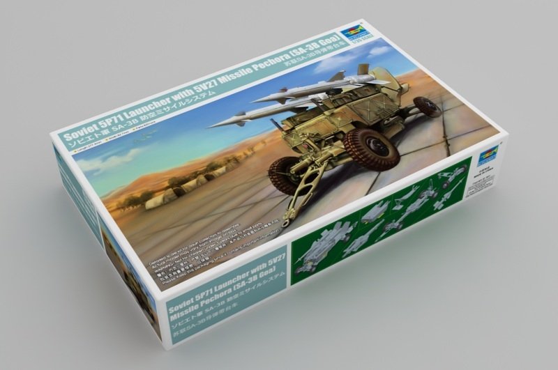 Trumpeter 02354 Soviet 5P71 Launcher with 5V27 Missile Pechora (SA-3B Goa) 1/35 – imagen 2
