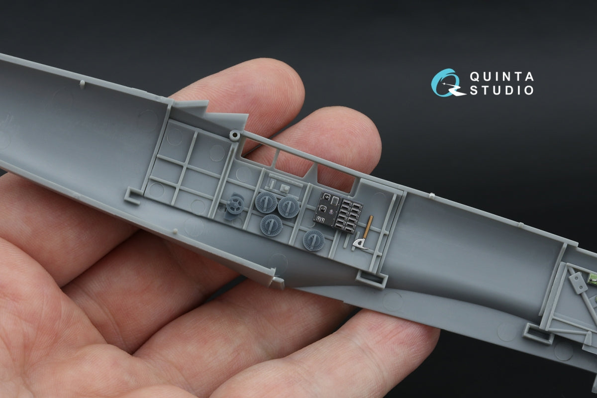 Quinta Studio QD+48574 Fairey Battle Mk.I 3D-Printed &amp;amp; coloured Interior on decal paper (Trumpeter) (with 3D-printed resin parts) 1/48 – imagen 13