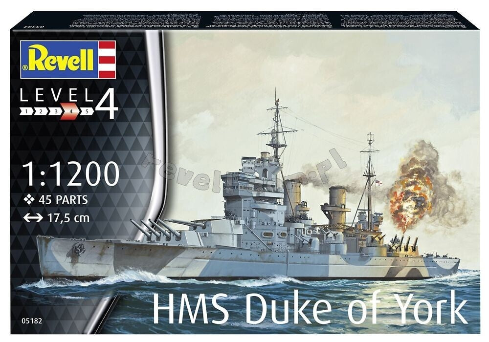 Revell 05182 HMS Duke of York 1/1200 – imagen 2