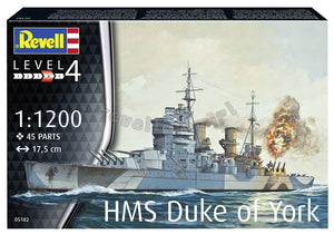Revell 05182 HMS Duke of York 1/1200 – imagen 2