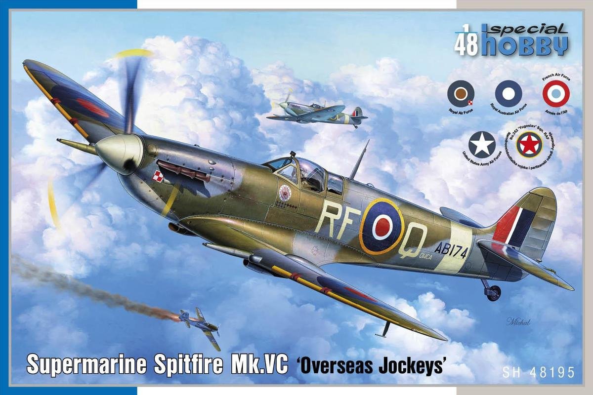 Special Hobby 48195 Supermarine Spitfire Mk. VC &amp;#39;Overseas Jockeys&amp;#39; 1/48