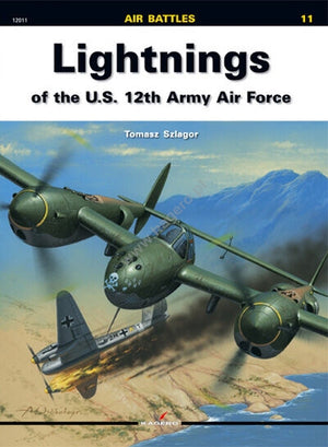 Kagero 12011 Lightnings de la 12e armée de l&amp;#39;air américaine EN