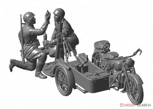 Zvezda 3651 Moto soviétique M-72 avec mortier (1/35) – image 7