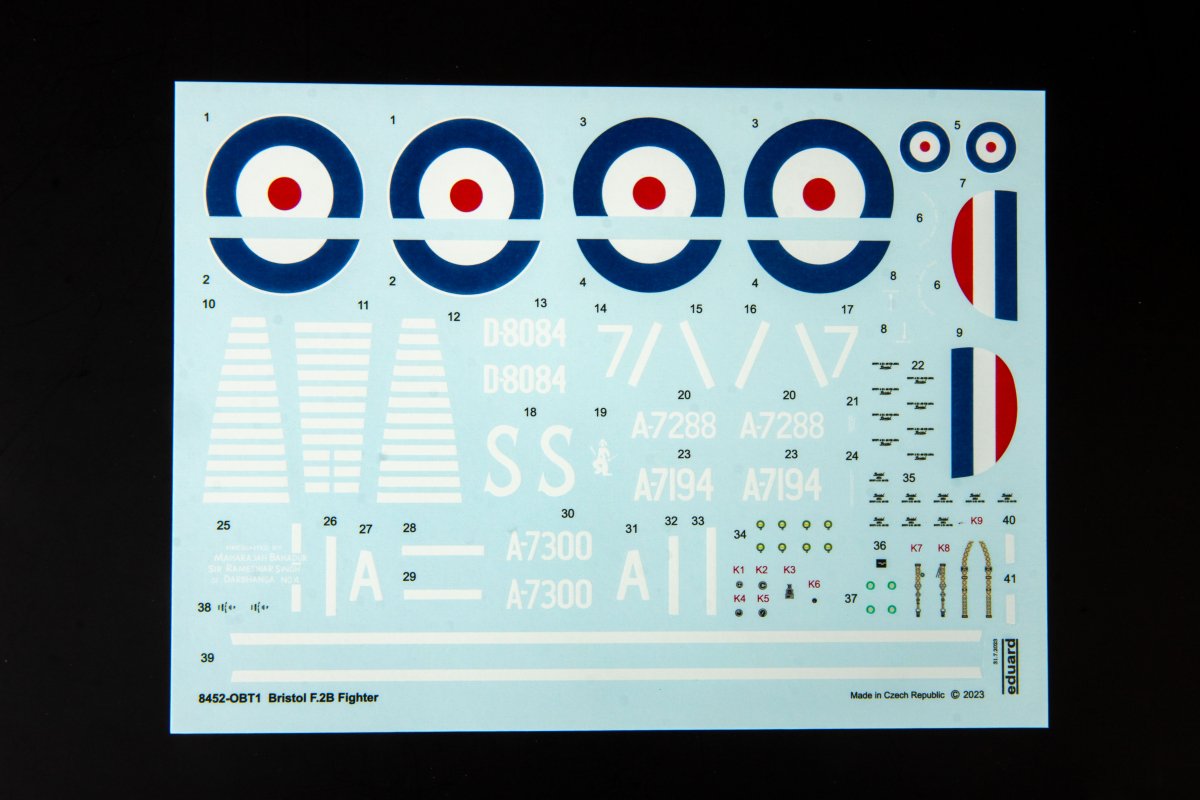 Eduard 8452 Bristol F.2B Fighter 1/48 – imagen 8