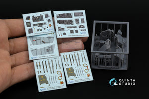 Quinta Studio QD+48486 F-4N Phantom II 3D-Printed &amp;amp; coloured Interior on decal paper (Academy) (with 3D-printed resin parts) 1/48 – imagen 2