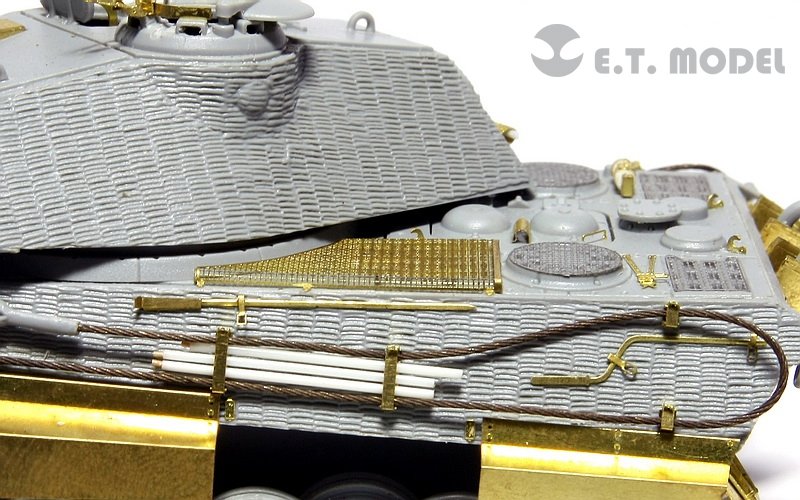 Maquette ET E72-020 KING TIGER allemand de la Seconde Guerre mondiale (tourelle Porsche) pour DRAGON 7254 au 1/72 – image 8