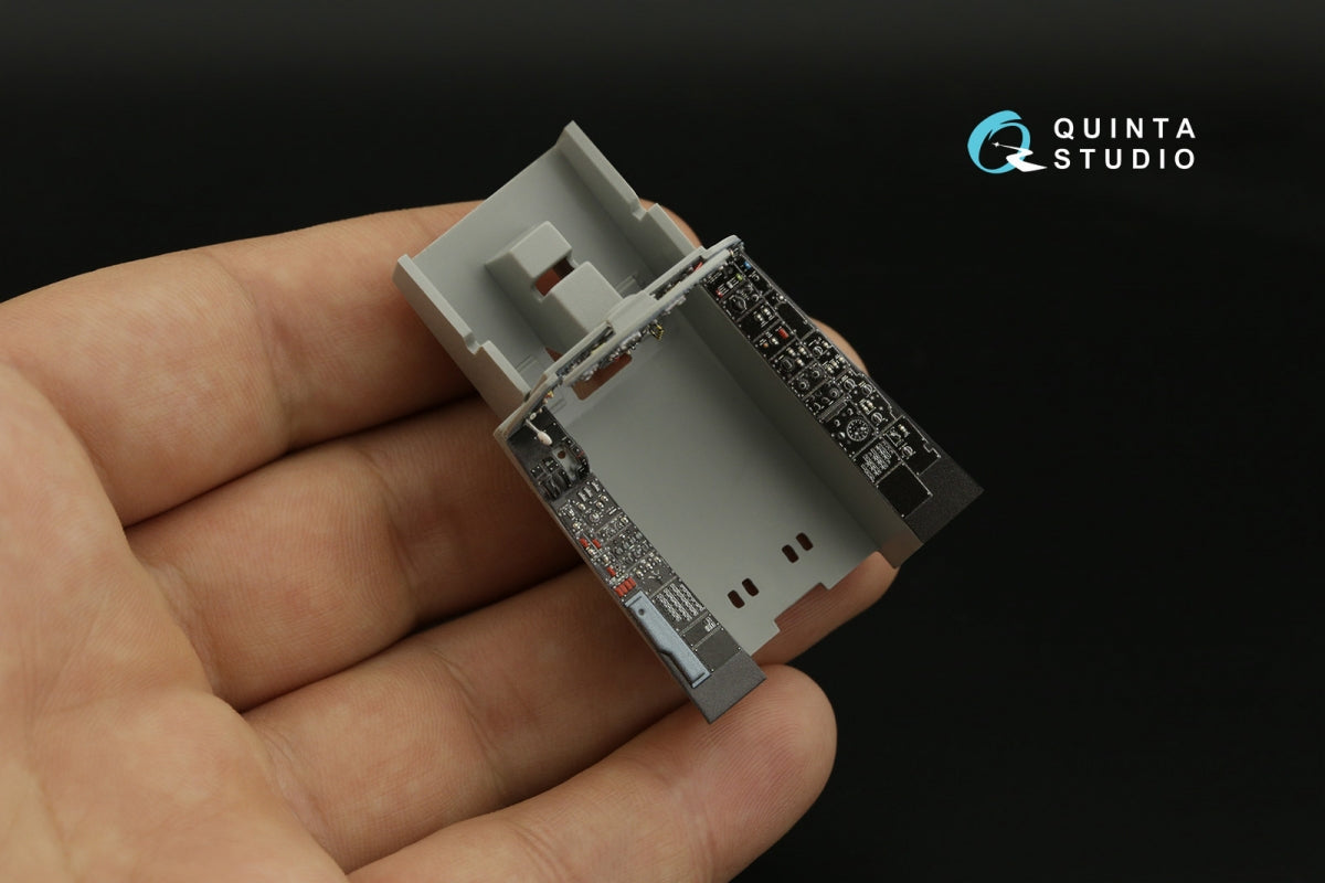 Intérieur coloré imprimé en 3D sur papier décalcomanie (Italeri) pour F-104J (Quinta Studio QDS-32188) (petite version) 1/32 – image 11