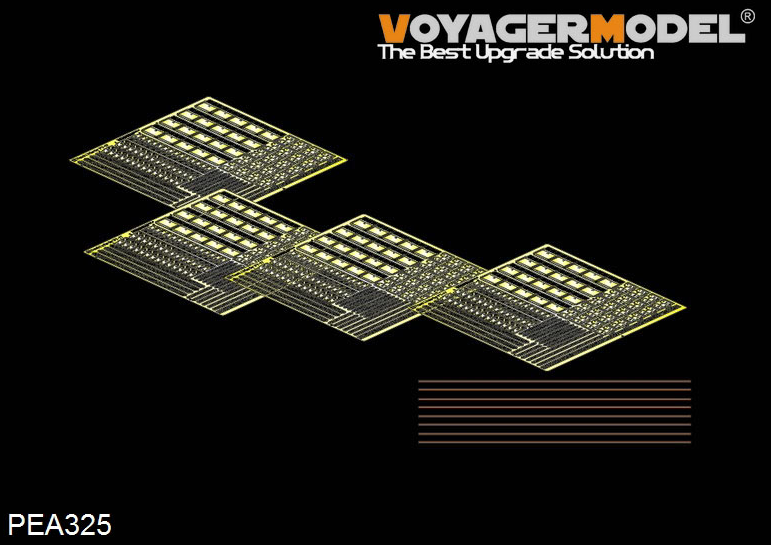 Maquette Voyager PEA325 Chenilles Renault FT-17 françaises de la Première Guerre mondiale (pour MENG TS-008) 1/35 – image 2