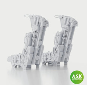 Art Scale Kit A32033 GRU-7A Ejection Seats for F-14A/B Late - with Seat Belts (2 pcs) rec. for Trumpeter 1/32 – imagen 2