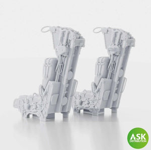 Art Scale Kit A32036 GRU-7A Ejection Seats for F-14A/B Early - excl. Seat Belts (2 pcs) rec. for Trumpeter 1/32 – imagen 2
