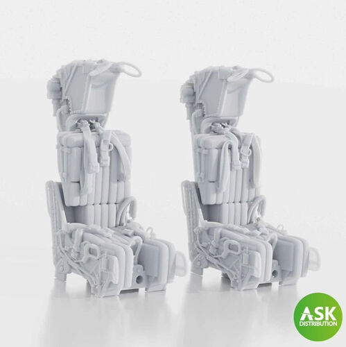 Art Scale Kit A32035 GRU-7A Ejection Seats for F-14A/B Early - with Seat Belts (2 pcs) rec. for Trumpeter 1/32