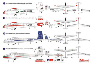 AZmodel AZ4873 LET L-13 Blanik Aeroclub Pt.3 1/48 – imagen 2