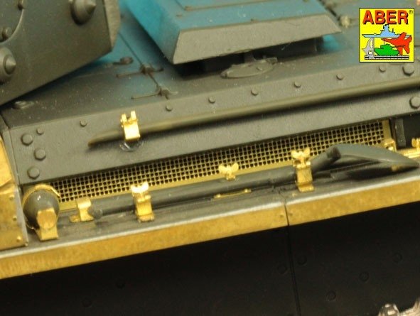 Aber 35G40 Siatki do Cromwell Mk.IV &amp;amp; Centaur C.S. Mk.IV 1/35 – imagen 6