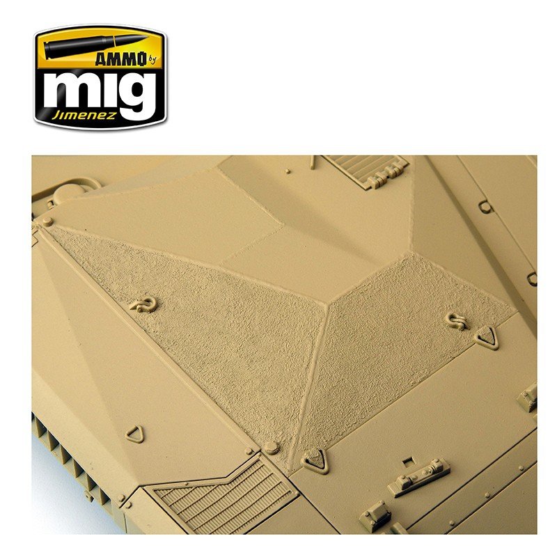 Ammo of Mig 2033 ANTI-SLIP PASTE - SAND COLOR FOR 1/35 – imagen 9