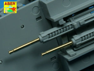Aber A32008 Set of 4 barrels for German Oerlikon 20mm aircraft machine guns MG FF with sights 1/32 – imagen 4