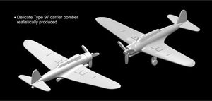 Dragon 7127 U.S.S. Arizona BB-39 + IJN Type 97 Kate Carrier Bomber Pearl Harbor Attack 7 December 1941 1/700 – Bild 4