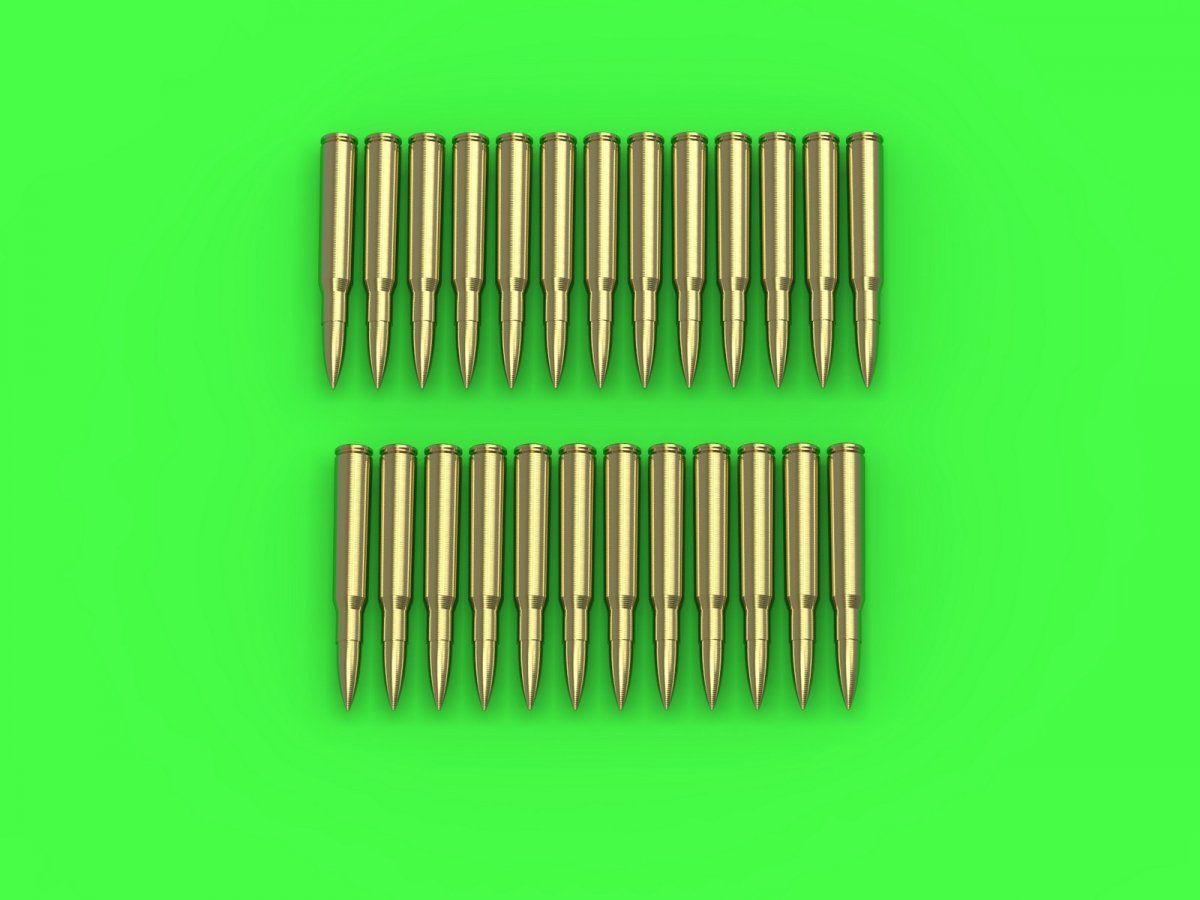 Master GM-35-023 M1919 Browning .30 caliber (7,62mm) - naboje (25sztuk) 1/35 – Bild 3