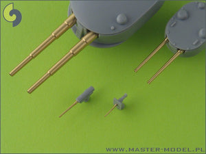 Master SM-350-059 Russian battleship Borodino armament - 305mm (4pcs), 152mm (12pcs), 75mm (20pcs), 47mm (20pcs) – imagen 3