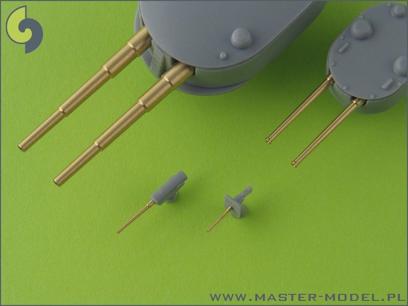 Master SM-350-059 Russian battleship Borodino armament - 305mm (4pcs), 152mm (12pcs), 75mm (20pcs), 47mm (20pcs) – imagen 3