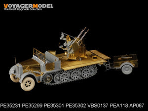 Voyager Model PE35299 WWII German Sd.Kfz.7/1 Part 1 For DRAGON 6525 1/35 – imagen 3