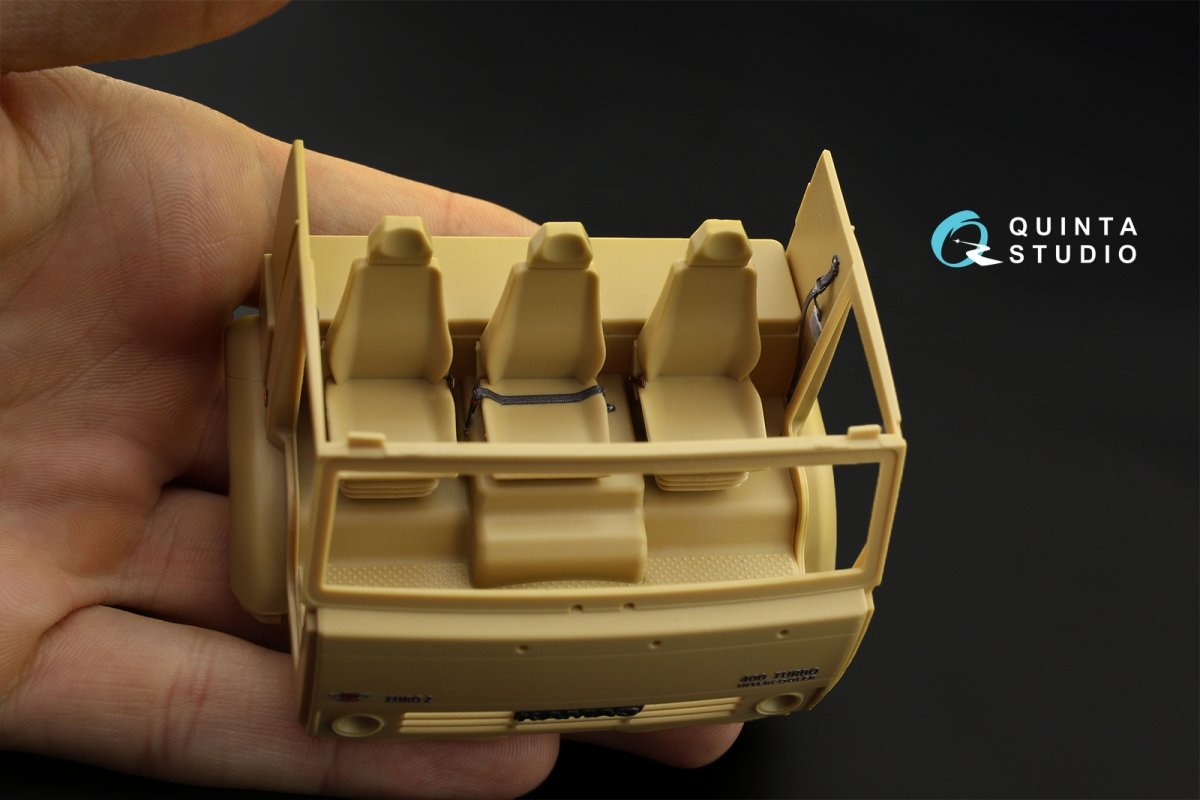 Quinta Studio QR35005 Kamaz trucks safety belts 3D-Printed &amp;amp; colored on decal paper (all kits) 1/35 – image 6