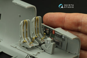Quinta Studio QD32204 B-25J Mitchell Gun nose 3D-Printed &amp;amp; coloured Interior on decal paper (HK models) 1/32 – imagen 10