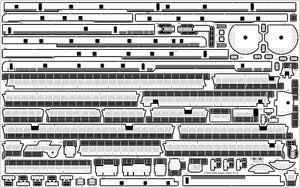 Pontos 35005F1 USS CV-14 Toconderoga 1944 Ensemble détaillé (1/350)  – image 19