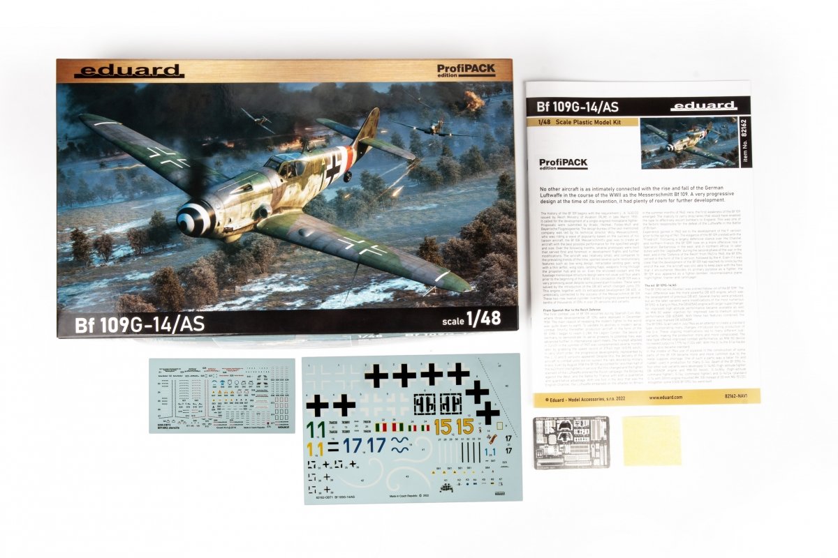 Eduard 82162 Bf 109G-14/ AS 1/48 – zdjęcie 3